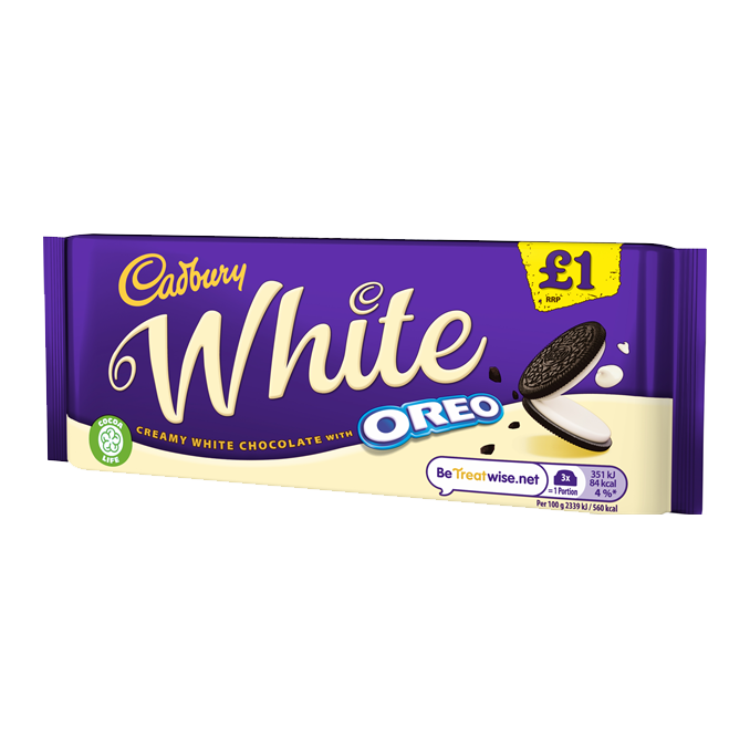 T0664 Cadburys Oreo Block - 120g - Price Marked (17 Pack)
