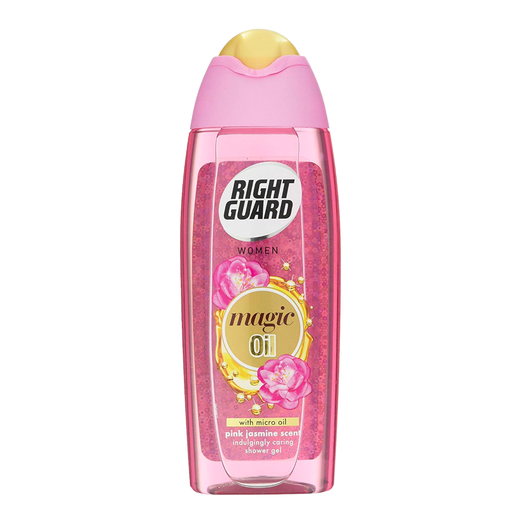 T0711 Rightguard Womens Magic Oil Shower Gel - 250ml (6 Pack)
