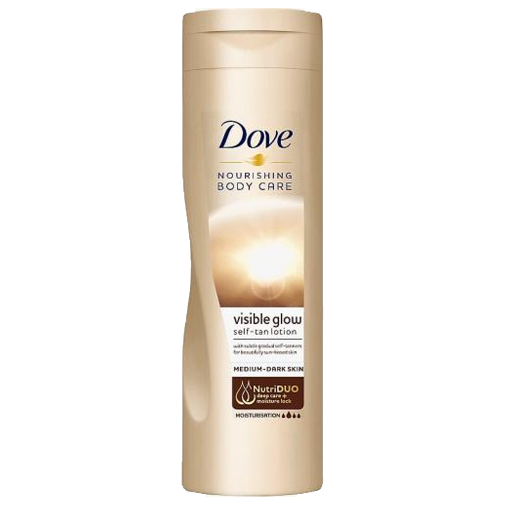 T0715 Dove Visible Glow Lotion Dark - 250ml (6 Pack)