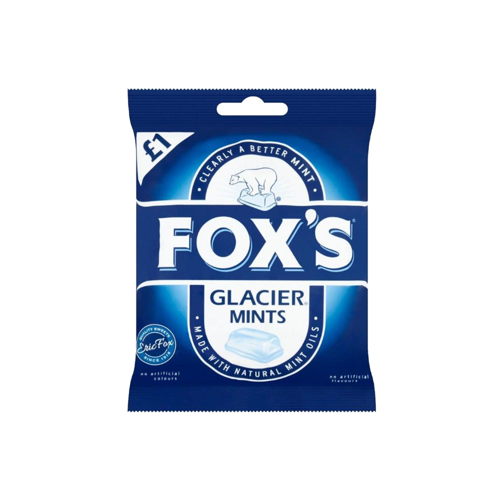 T0867 Fox's Glacier Mints - Price Marked - 130g (12 Pack)