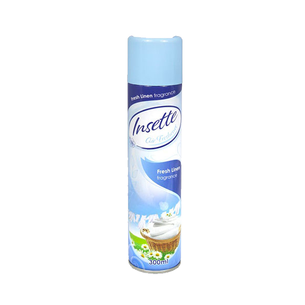 T0929 Insette 2-in-1 Air Freshener Fresh Linen - 300ml (12 Pack)