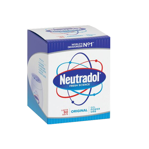 T0950 Neutradol Gel Air Freshener - Blue Original (6 Pack)