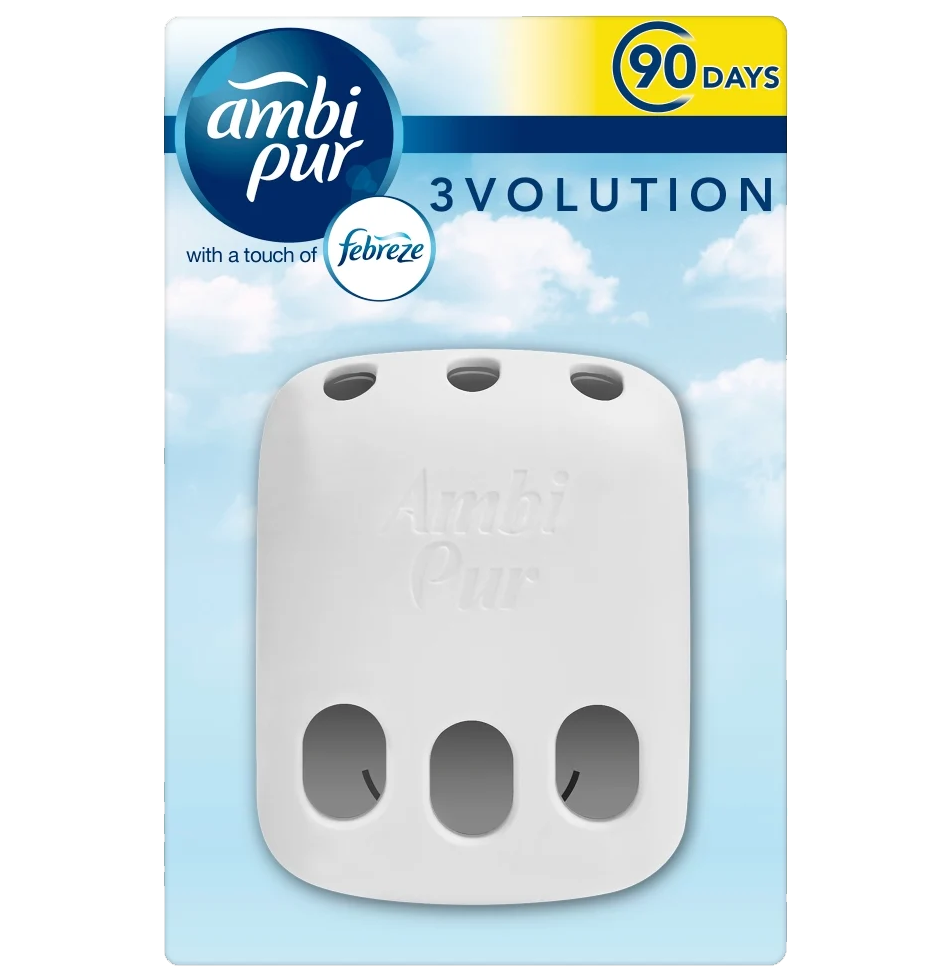 T0963 Febreze (Ambi Pur) 3Vol Device Only (3 Pack)