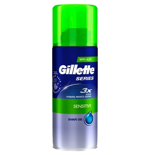 T1002 Gillette Series Shaving Gel - Sensitive - 75ml (6 Pack)