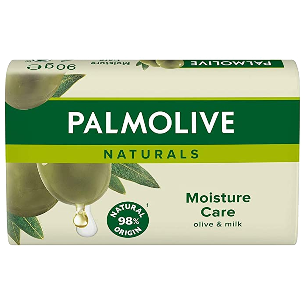 T1004 Palmolive Soap Green Moisture Original 90g X 3 (12 Pack) All