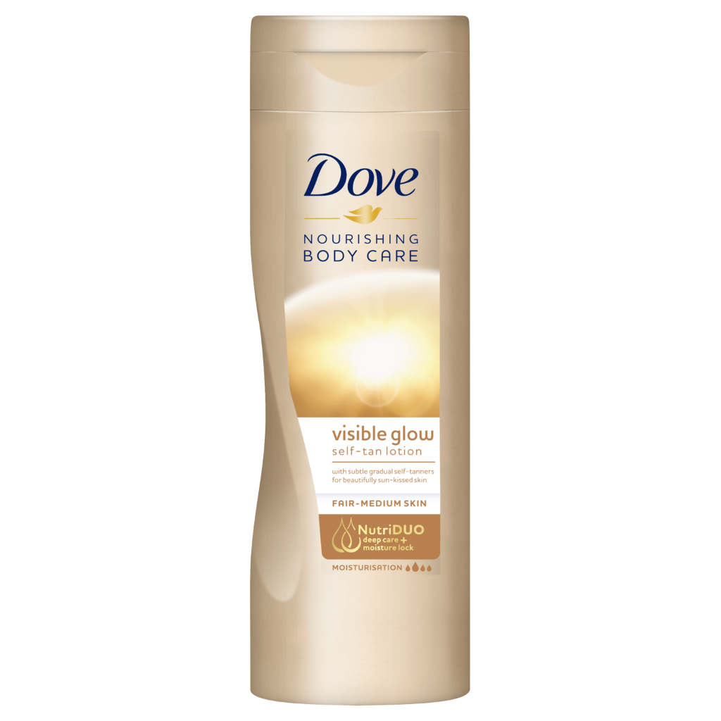 T1015 Dove Visible Glow Body Lotion - For Fair Skin - 250ml (6 Pack)