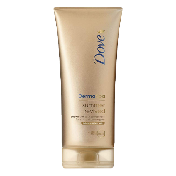 T1048 Dove Derema Spa Summer Revived Fair/Medium - 200ml (6 Pack)