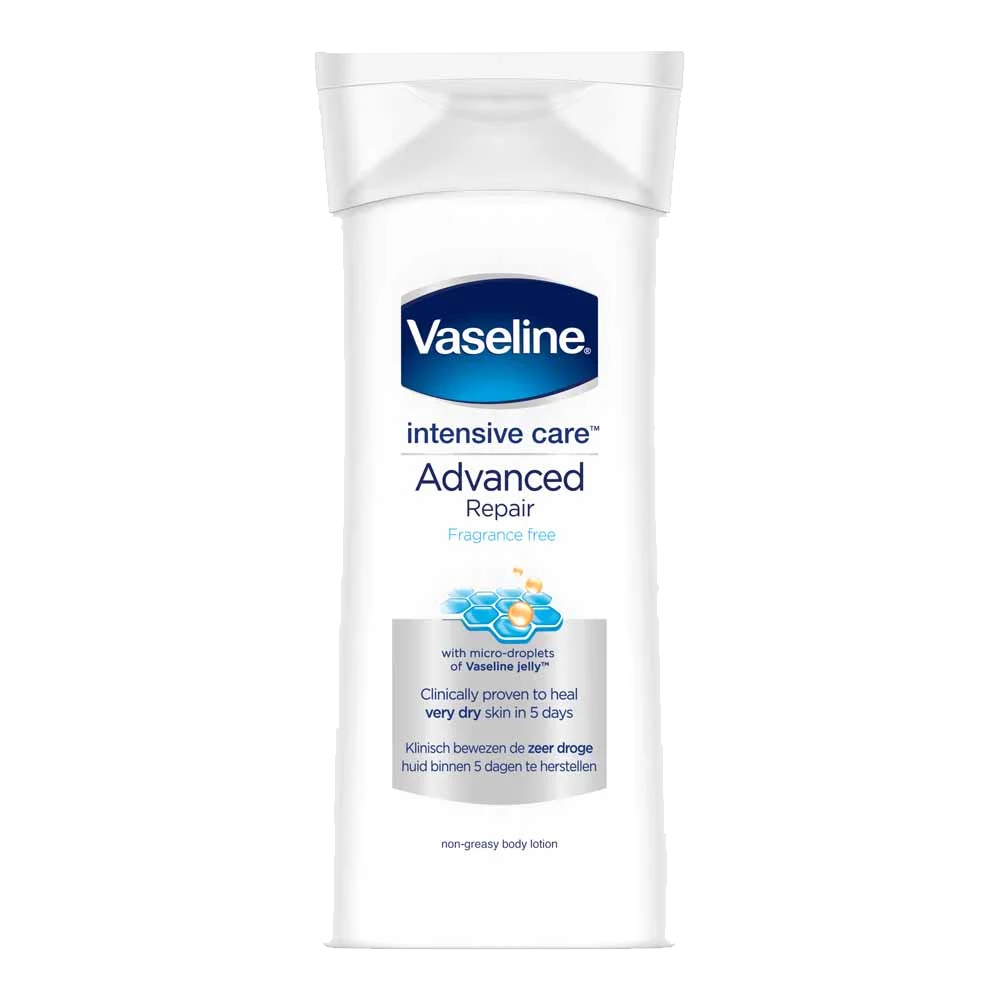 T1052 Vaseline Advanced Repair Body Lotion - 200ml (6 Pack)