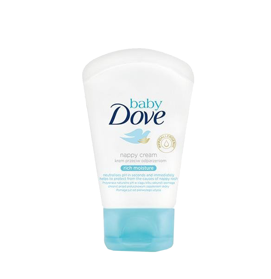 T1153 Dove Baby Nappy Cream Rich Moisture - 45g (12 Pack)