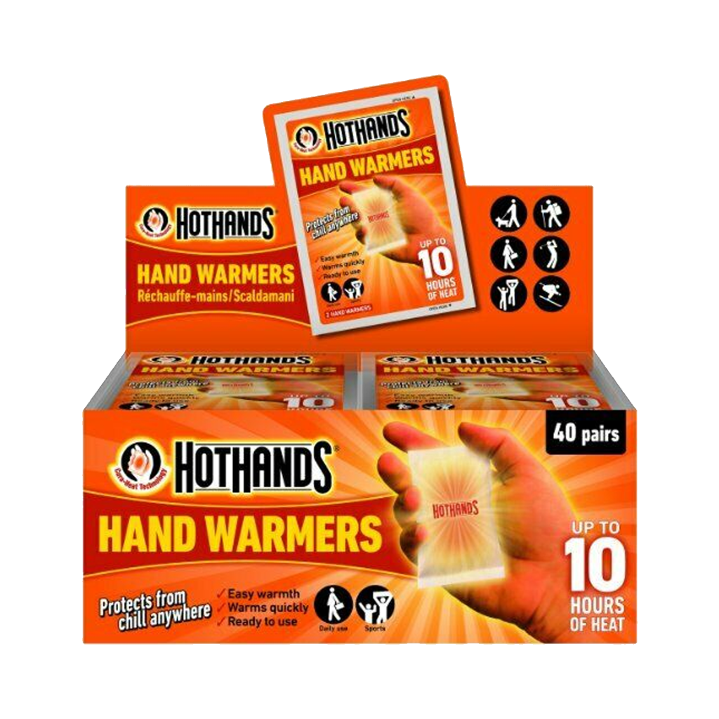 T1203 Hothands 2Pk Foot Warmers CDU (40 Pack)