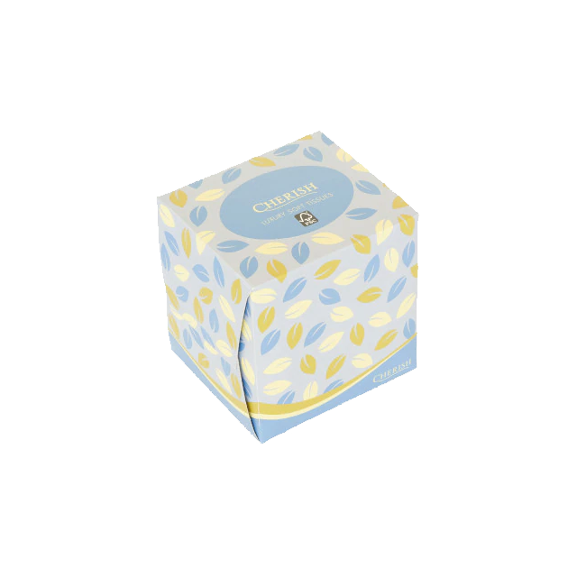 T1218 Cherish Cube Tissues 68 Fill (Pk 36)
