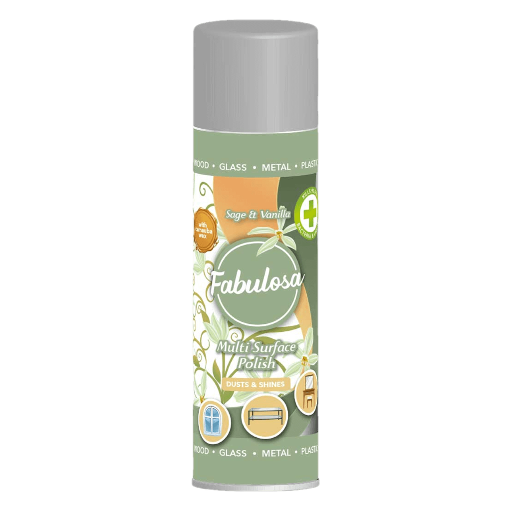 T1236 Fabulosa Sage & Vanilla Multi-Surface Polish - 300ml (12 Pack)
