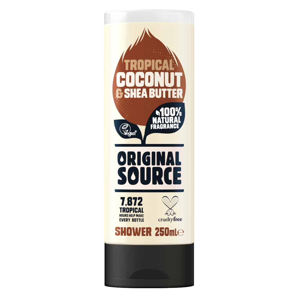 T1278 Original Source Coconut & Shea Shower Gel - 250ml (6 Pack)