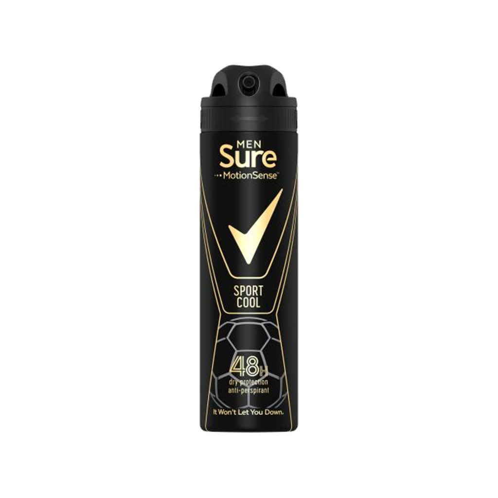 T1298 Sure APA Mens 150ml Sport Cool (6 Pack)