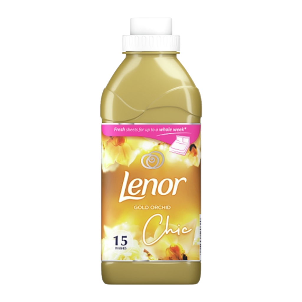 T1301 Lenor Gold Orchid Fabric Conditioner - 15 Washes, 540ml (8 Pack)