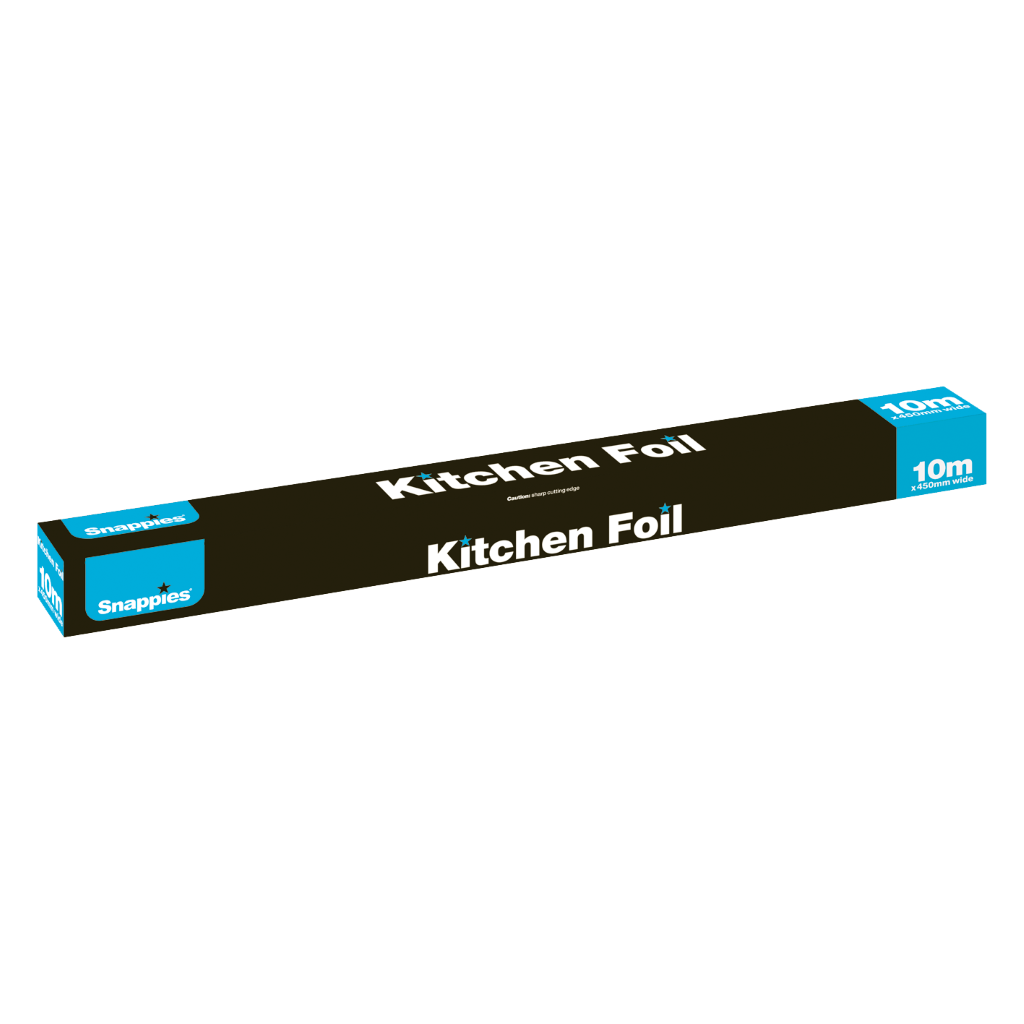 T1306 SNAPPIES KITCHEN FOIL 45CM X 10M (PRICE PER BOX OF 12)